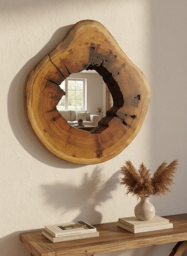 Mulberry wood slice wall - slice,