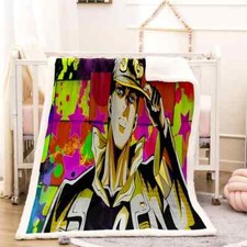 Brown Stage Magic Binding Clothes 3D Warm Plush Fleece Blanket Picnic Sofa Couch