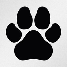 Paw print dog cat car - paw,