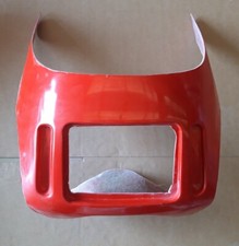 Ducati 851 Front Upper Nosecone Fairing Panel Fiberglass in Red