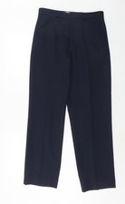 BHS Mens Blue Polyester Dress