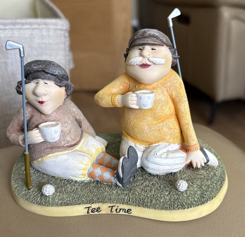Tee time figurine - , by