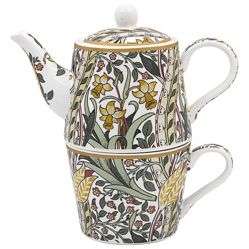 Tea for one set daffodil - tea,