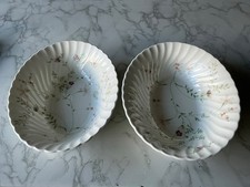 2 Wedgwood Campion Serving/veg  Bowls Oval 10”
