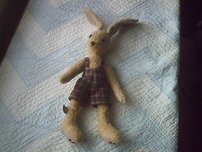 Merrythought vintage dressed hare, 332 of 500, see description, made in uk