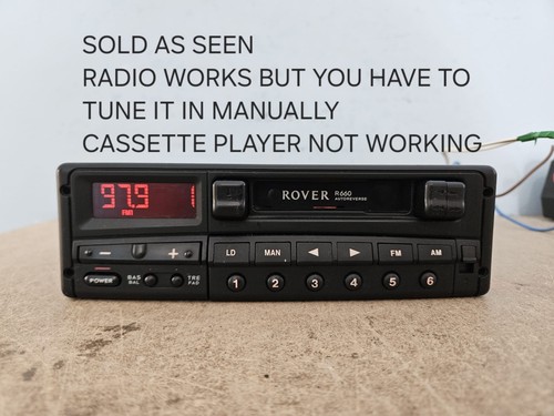 Rover r660 car - r660, radio