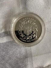 Gibraltar silver proof 25