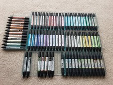 promarker double ended pens, flexmarker double ended pens, metallic pens and tra
