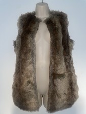 Zara Size S Faux Fur Brown