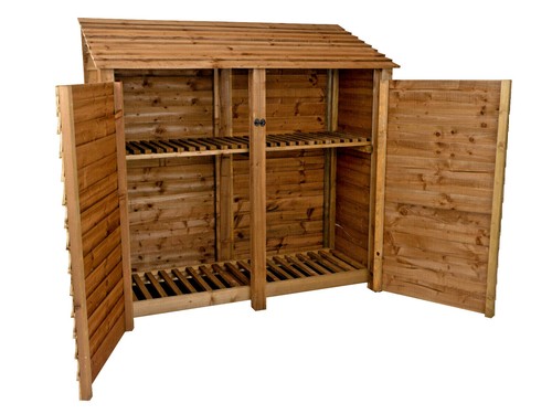 Firewood storage log - storage,