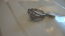 18ct WHITE Gold Diamond