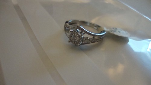 18ct white gold diamond - gold,