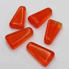 Triangle Large Glass Beads 4