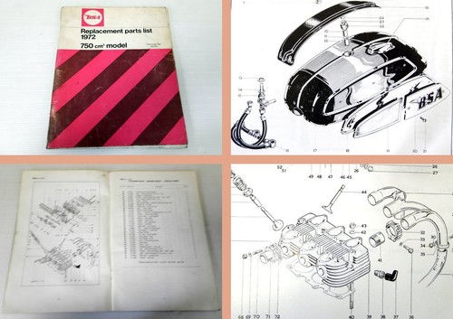Spare parts catalogue - , a75