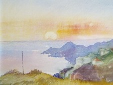 Original Watercolour 'Marine