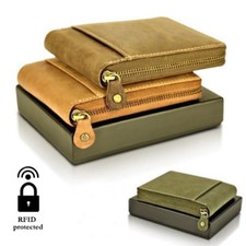 Mens Wallet Real Leather