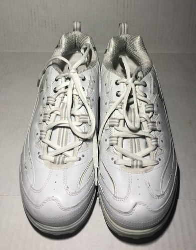 Sketchers white shape ups - sketchers,