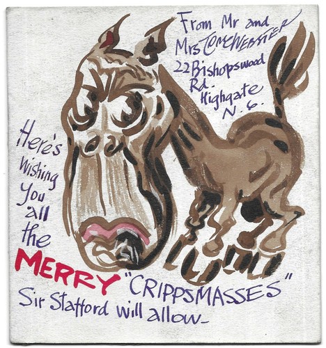 1940s original cartoon xmas - cartoon,