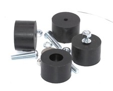 Natural Black Rubber Feet -