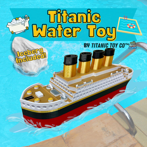Titanic bath boat - and, pool