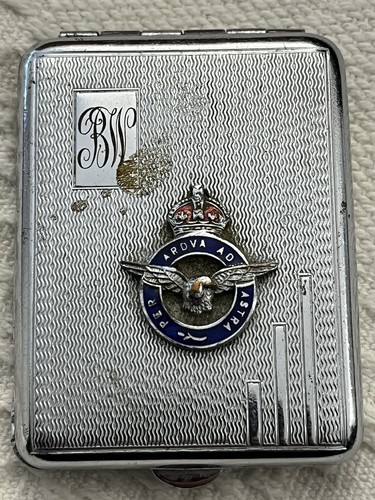 Ww2 raf matchbook - matchbook, holder