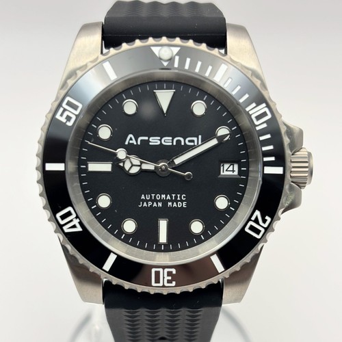 Arsenal titanium diver watch - arsenal,