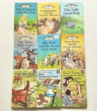 9 x Vintage Ladybird Books