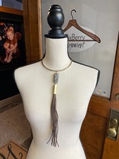 Boho-Style Lariat Necklace