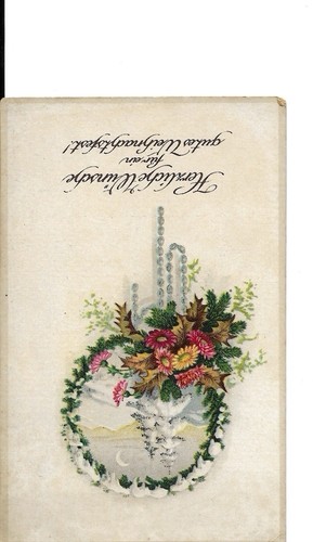 Antique german greetings - antique,