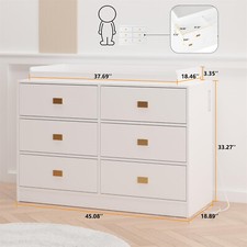 Dresser for Bedroom with 6
