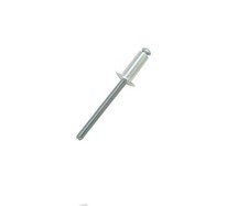 6.4 x 25mm Aluminium Dome Head Rivets Steel Mandrel You Choose Qty Rivet Fixing