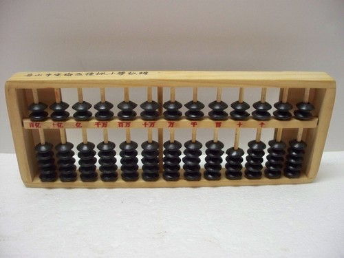 Wooden abacus soroban rods - soroban,
