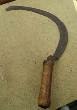 Fussell Mells Gardening Tool Scythe Sickle - Patina/Wear/Age - Vintage Retro