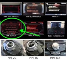 Navigation Audi  MMI 2G High  Sat Nav Map UK A4/A5/A6/A8/Q7 DVD UPDATE