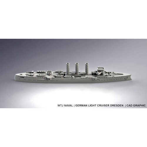 1800 ww1 dresden class - 1/1800,