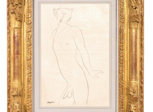 Amedeo modigliani drawing - modigliani,