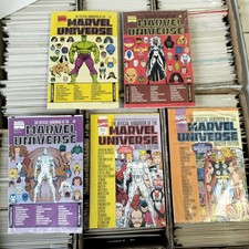 Official Handbook Of The Marvel Universe Volume 4 #8 , 11, 12, 13 & 14 