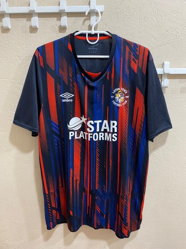 Luton town away football shirt - town,