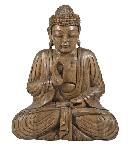 Large hand carved wooden - large,