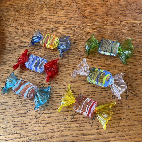 Vintage murano style glass - 6,