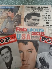 ELVIS PRESLEY: 5 x Vintage
