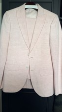 Moss Bro Salmon Pink Linen