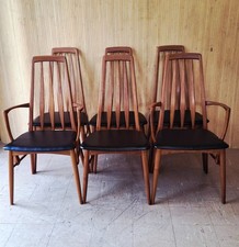 Fab Vintage Set Of 6 Danish