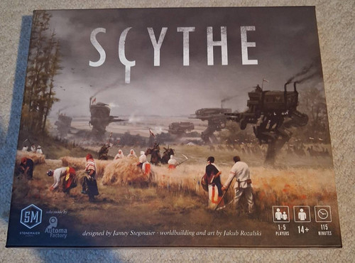 Scythe board game - board,