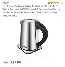 Temperature control kettle