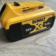 DeWALT 18v XR-LION 5.0AH BATTERY SPARES OR REPAIRS