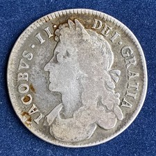 1686 James II Half-crown