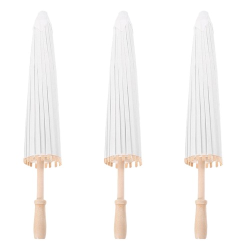 3pcs parasol paper umbrellas - ,