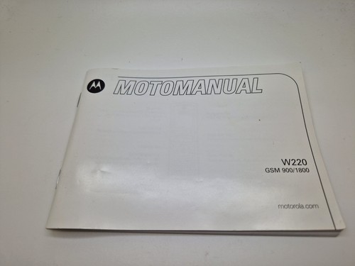 New old stock motorola w220 - new,