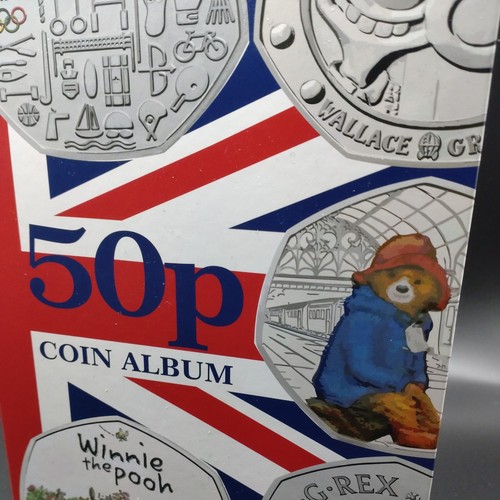 50p coin album holds - holds, uk